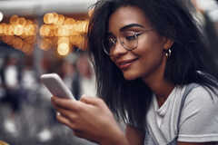 Blue filter lifestyle